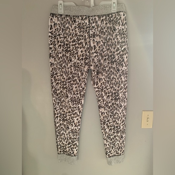 Womens Live Love Lounge Cheetah Print Tank Jogger Pockets Comfort Lounge Set M - Picture 10 of 14